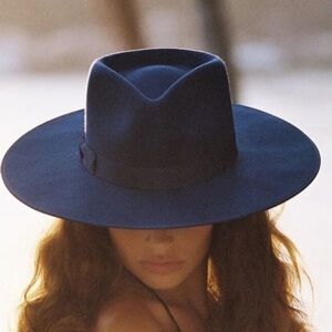 LACK OF COLOR navy rancher hat size small (55cm) NWT